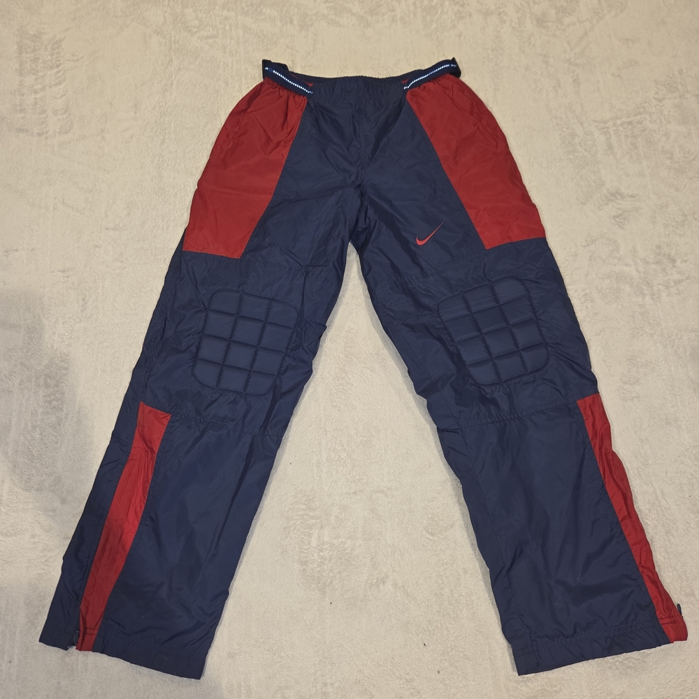 Nike Men's Navy and Red Pants